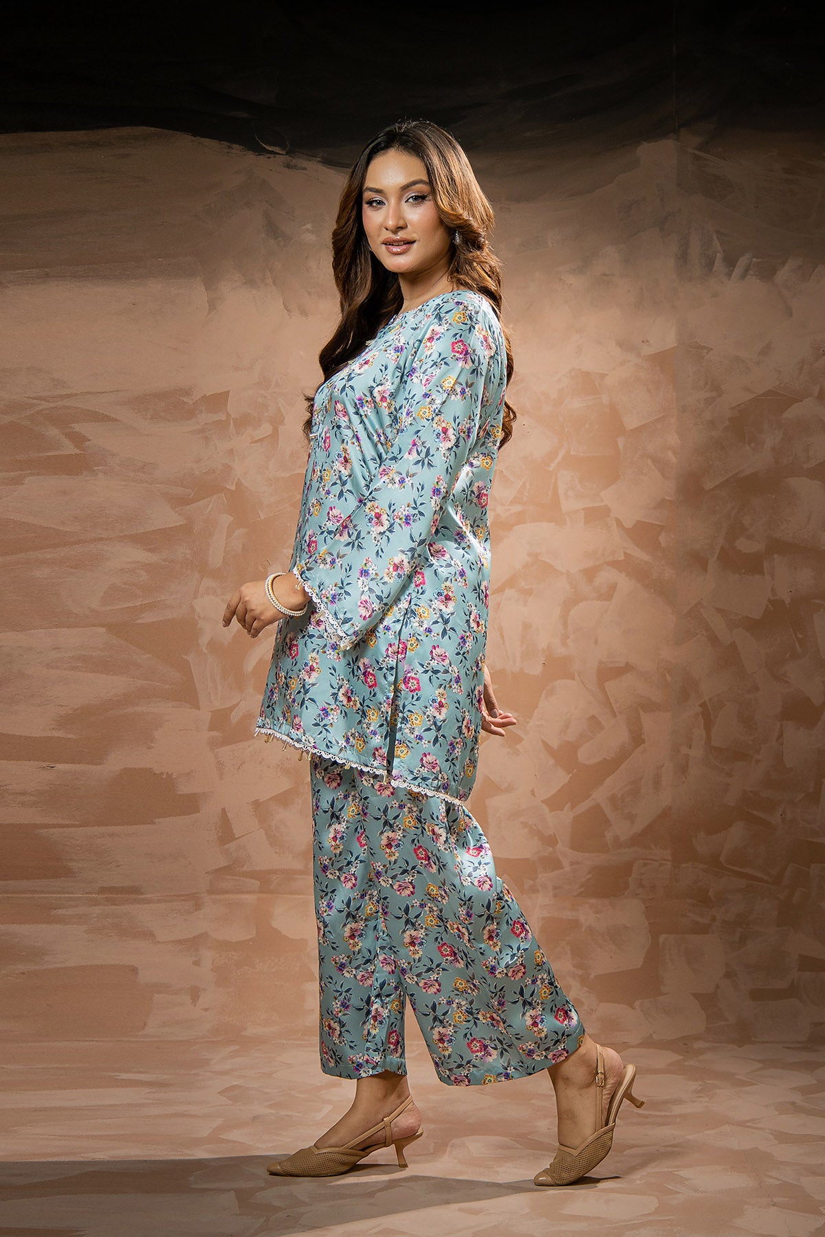 Floral Grace Printed Co-Ord Set