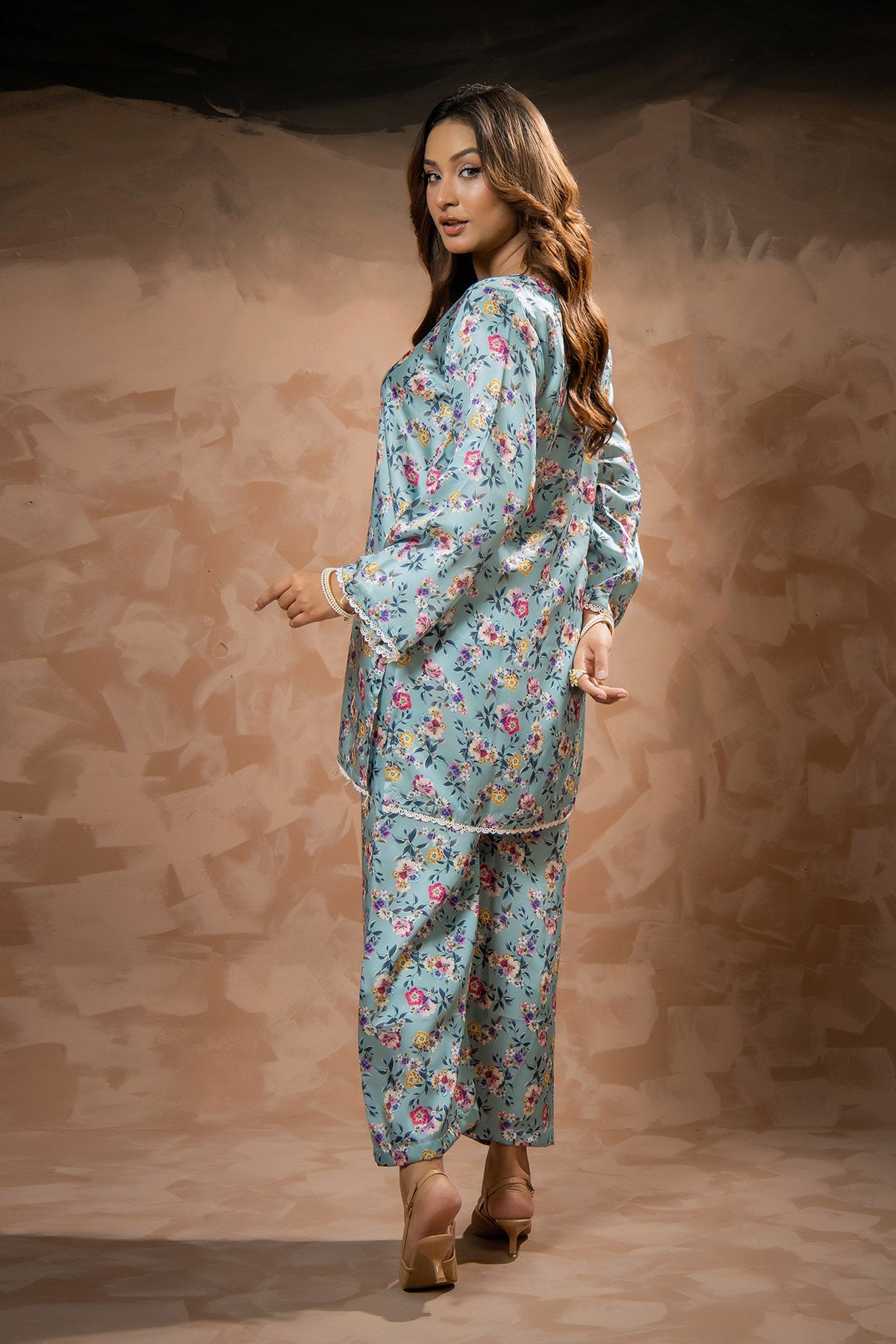 Floral Grace Printed Co-Ord Set