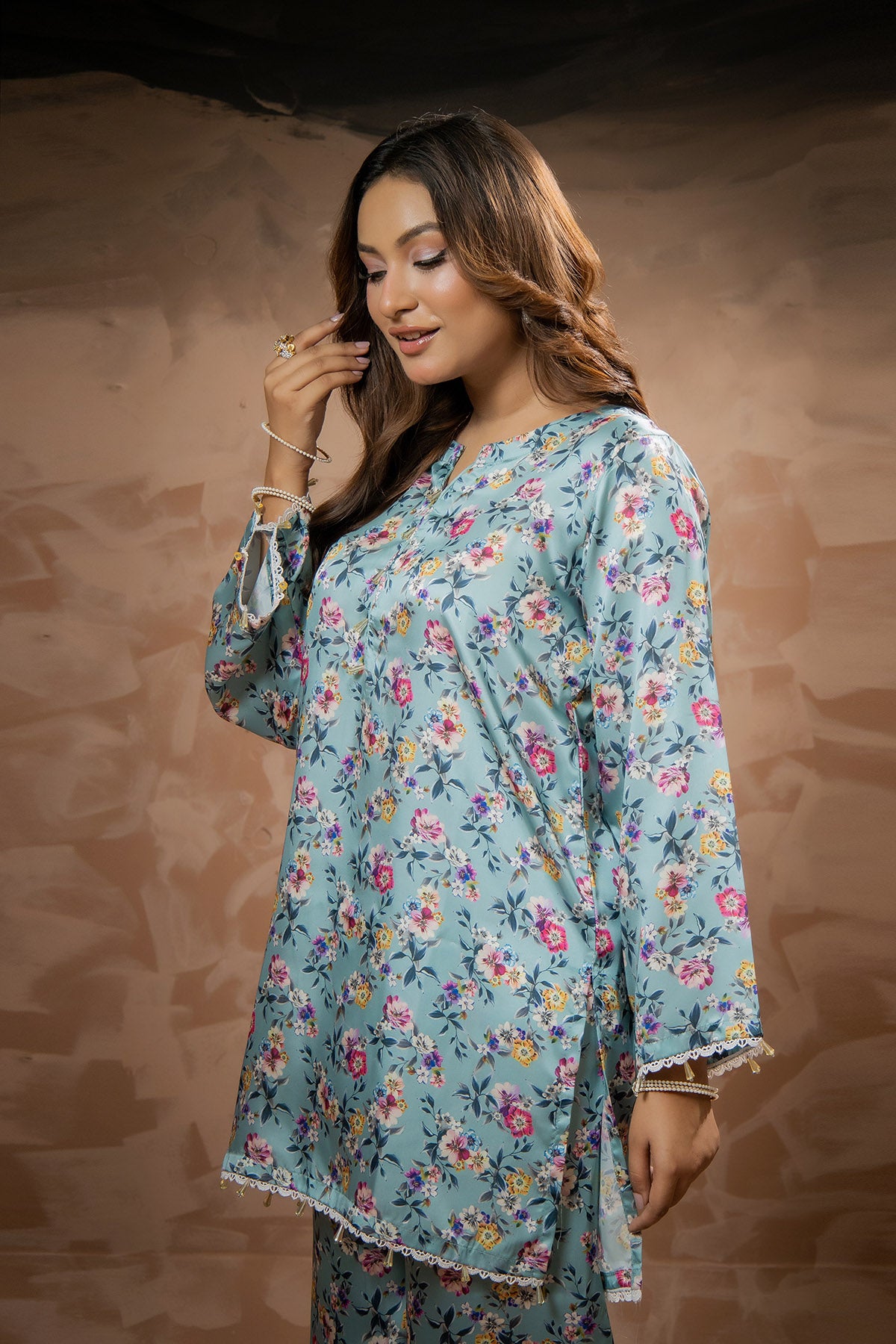 Floral Grace Printed Co-Ord Set