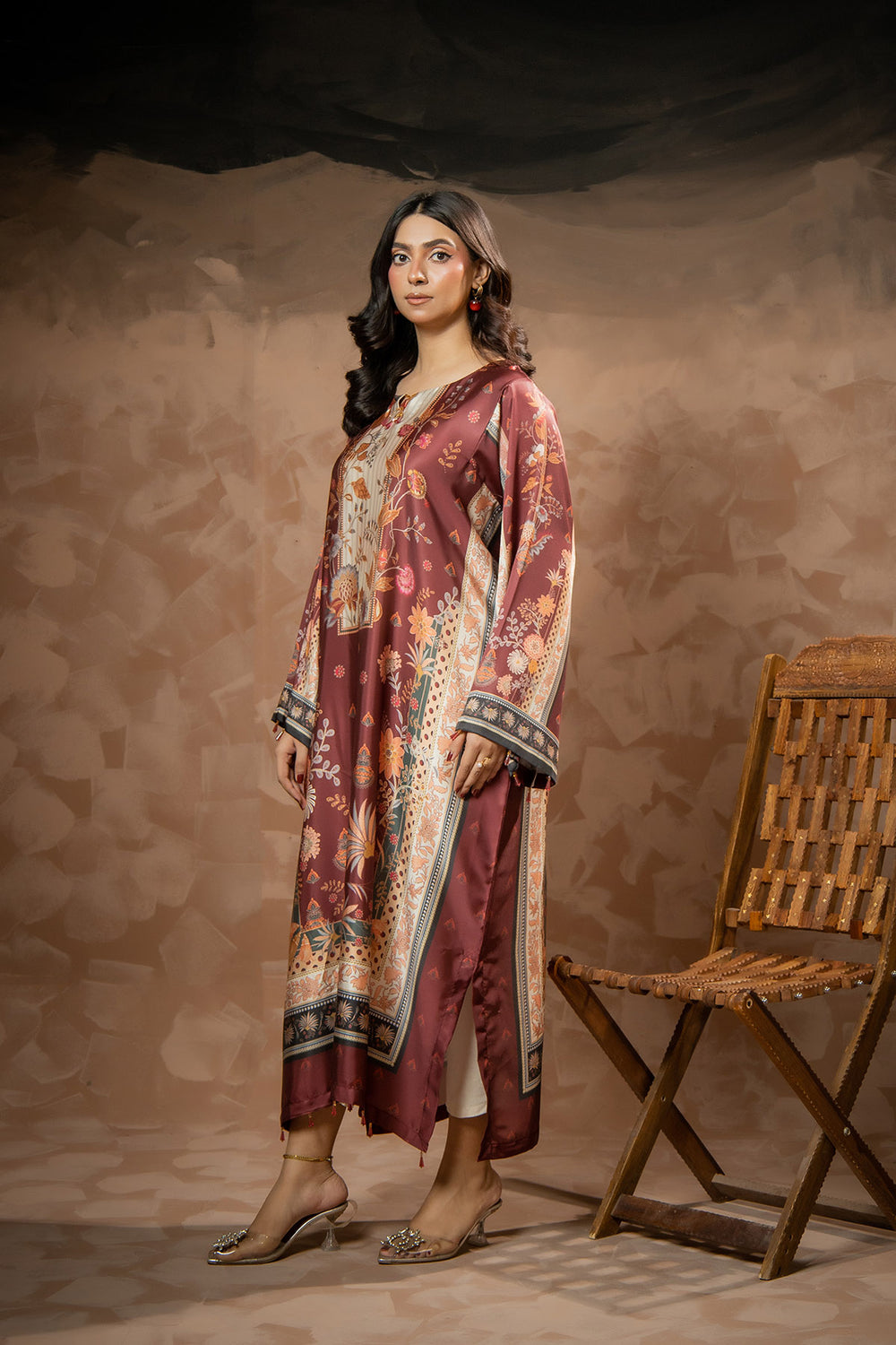 Autumn Muse Printed Kaftan