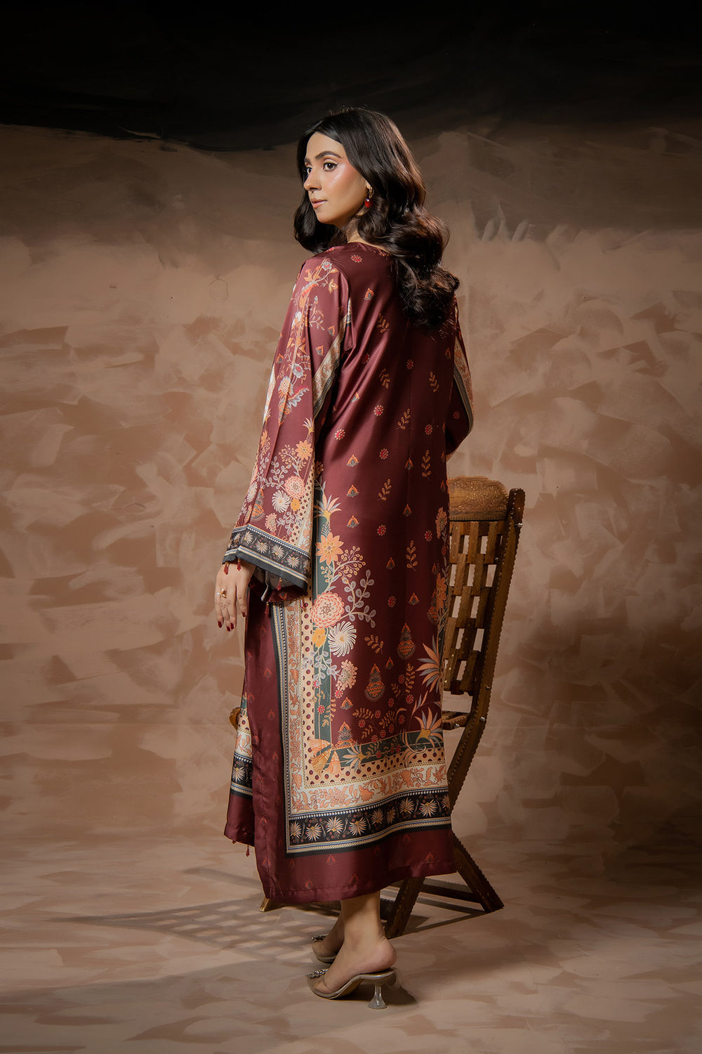 Autumn Muse Printed Kaftan